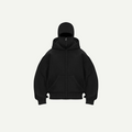 Double Hooded Zip Jacket Wind-resistant Winter Hoodies for Men