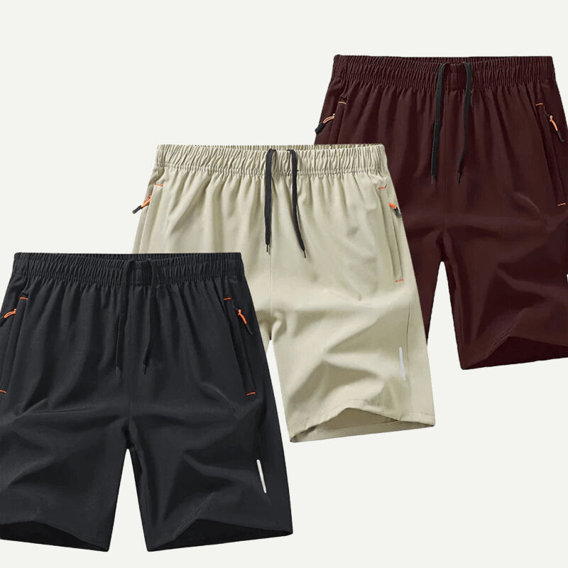 Men's Quick-Dry Training Shorts (3 PACK)